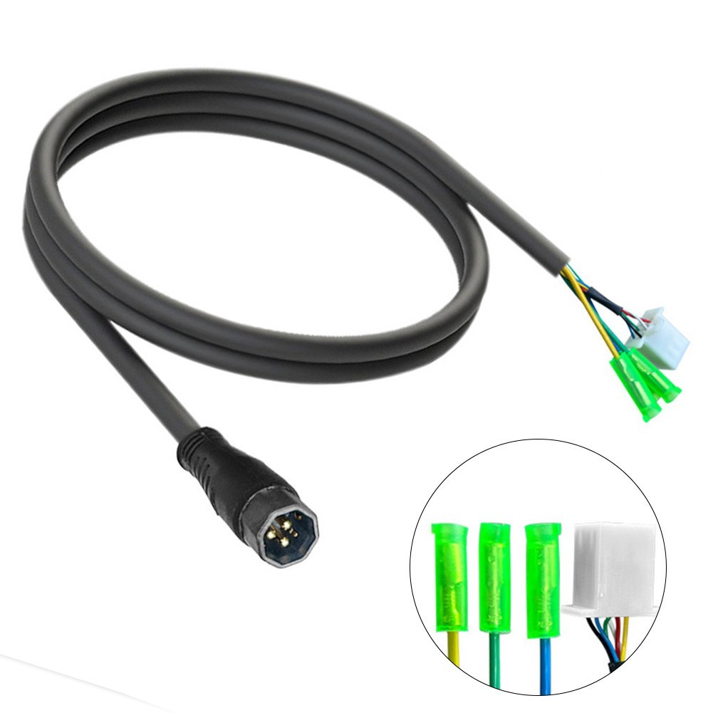 9Pin Motor Cable 60CM Adapter Cable/Male EBike Electric Bicycle Large Waterproof