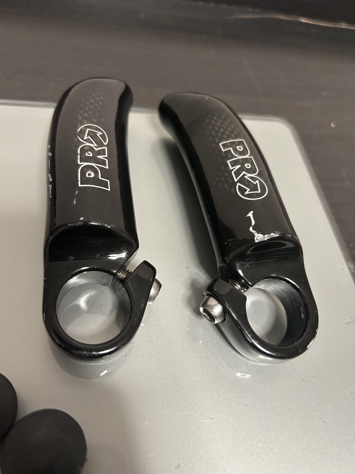 Shimano PRO Carbon AL Bar Ends Black