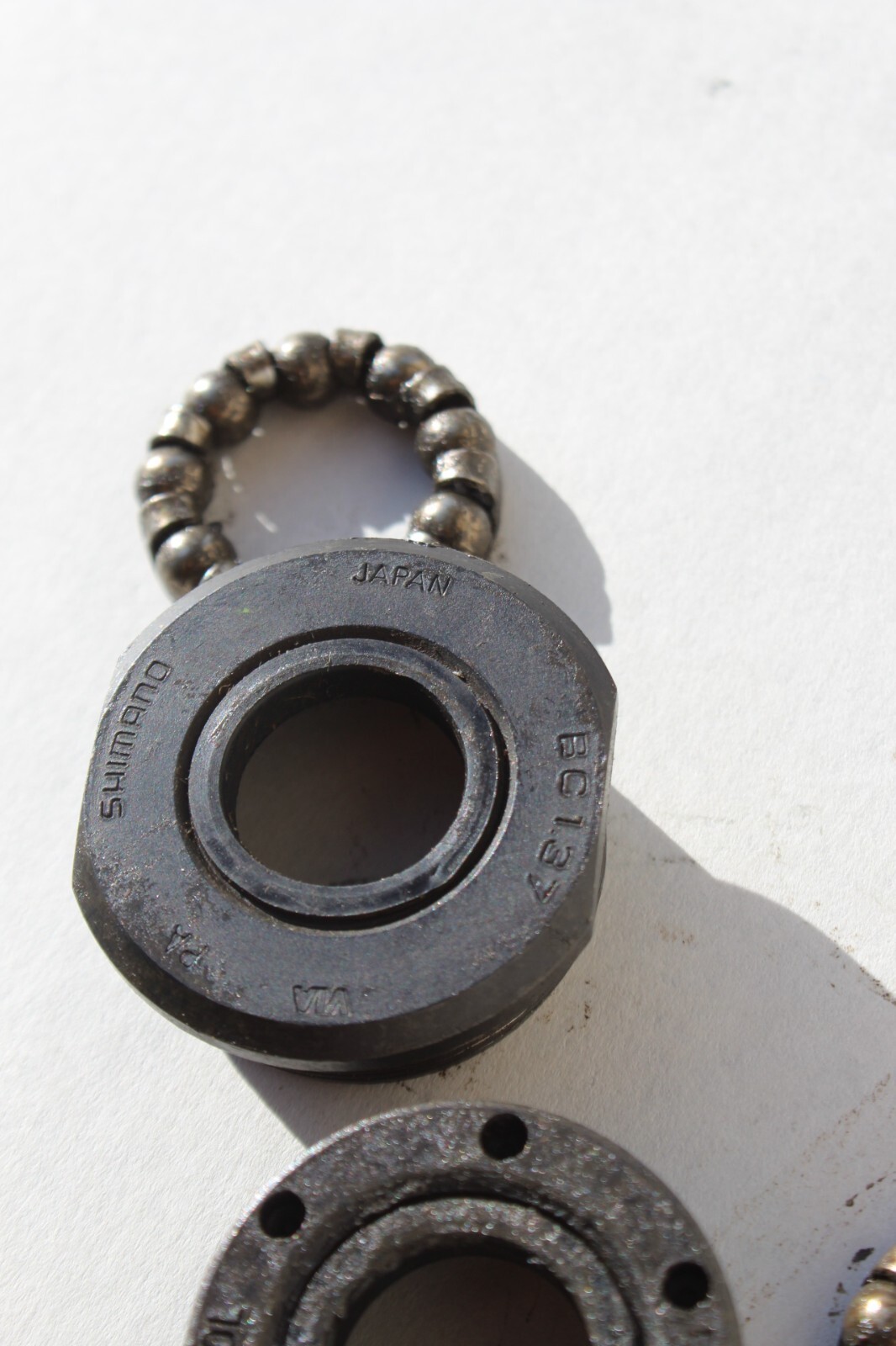 MTB bottom bracket Shimano D-3NL VIA Japan CroMo BSA 122.5 mm 1.37