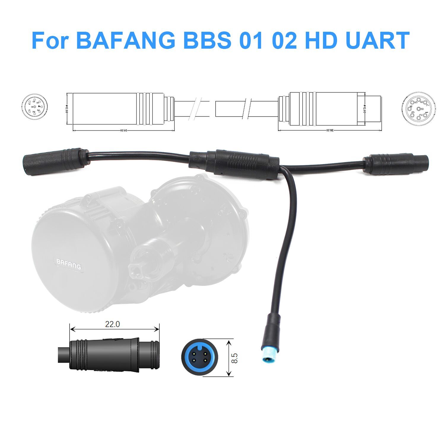 E-bike 36V/48V/60V Headlight Taillight Mount Bracket Turn Signal Light Sets