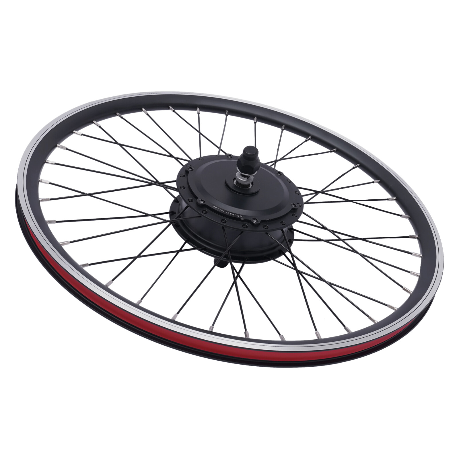 24in Electric Bicycle Front/Rear Wheel Kit 36V 500W Conversion E Bike Motor Hub