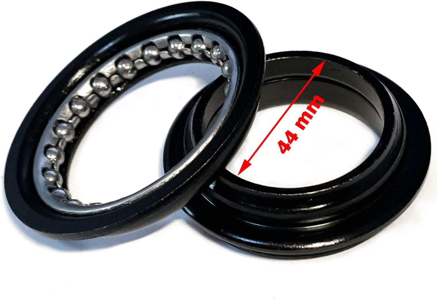 1-1/8″ Headset Top Cap Bearings 34Mm/ 44Mm Diameter Threadless Stem Tapered Seal