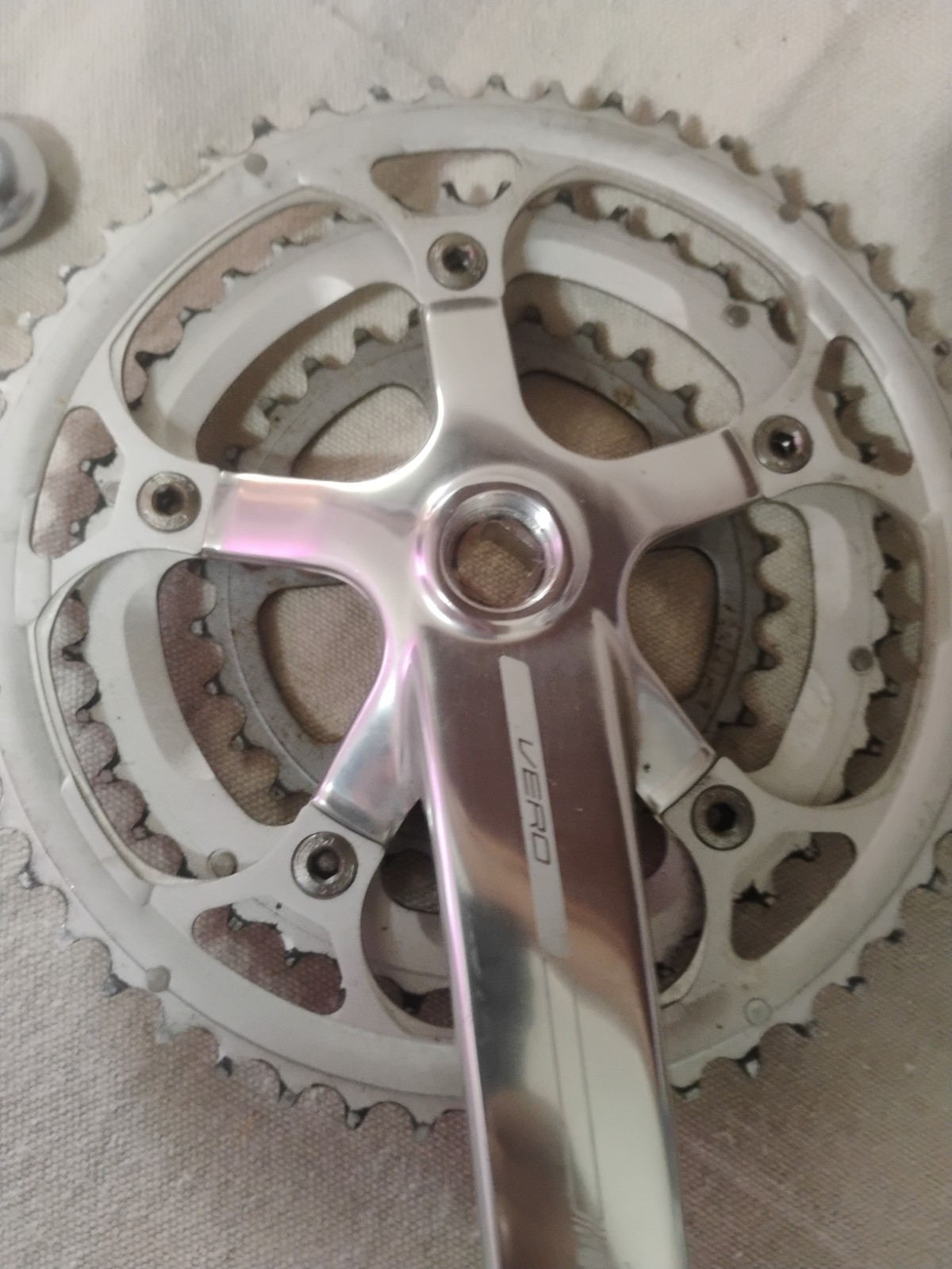 FSA Vero RPM Crankset 52/42/30T 172.5MM Arm Length Nice Condition