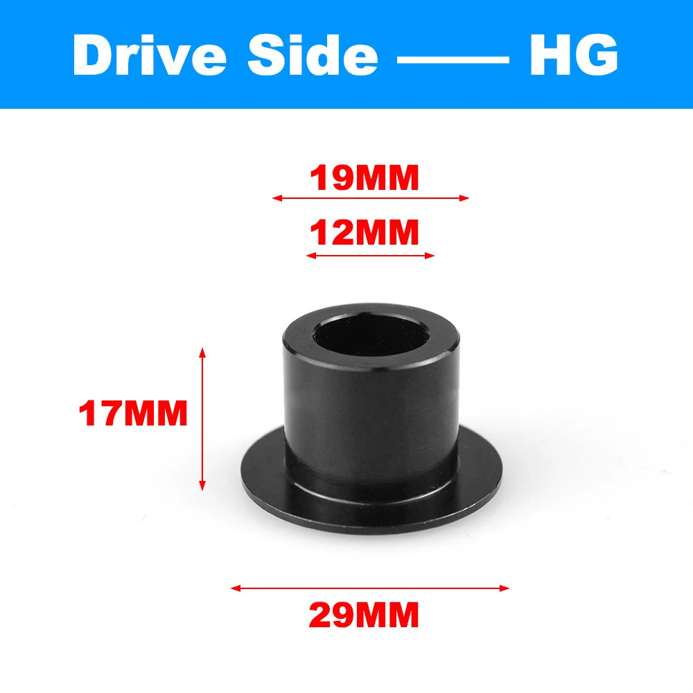 180 240 350 Rear Hub End Cap Thru Endcap 12Mm X 142Mm 148Mm Road Mtb Bike Hub Hg