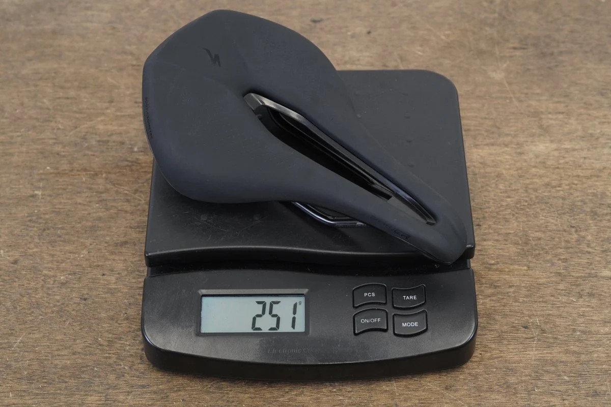 NEW TAKE-OFF 143mm Specialized Power Comp Cr-Mo Rail Road Saddle 251g
