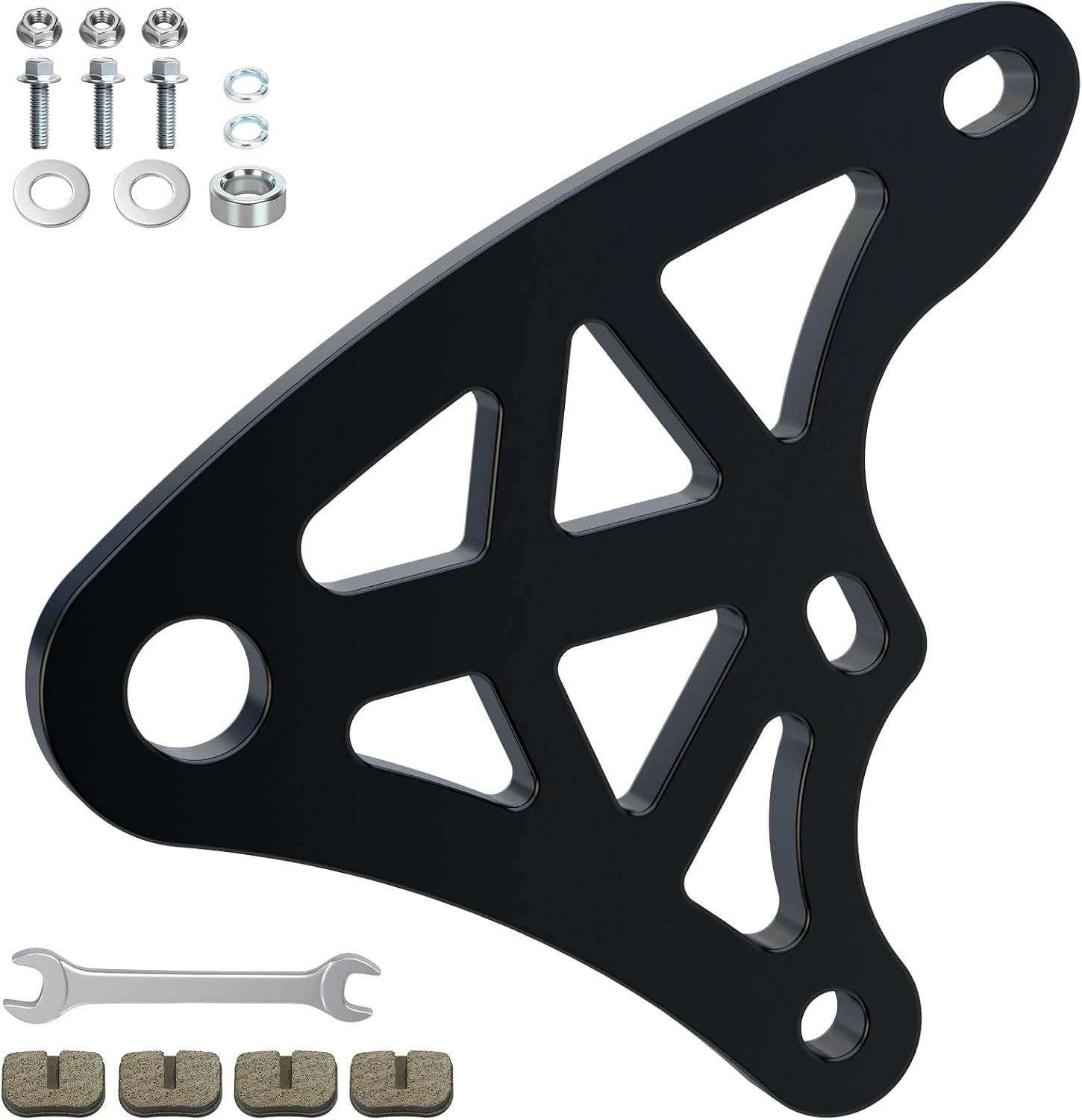 Mini Bike Hydraulic Brake Caliper Bracket Kit Replacement for Monster Mega Mo…