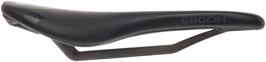 Ergon SR Pro Carbon Saddle Carbon Stealth Women’s Small Medium Synthetic Cut Out