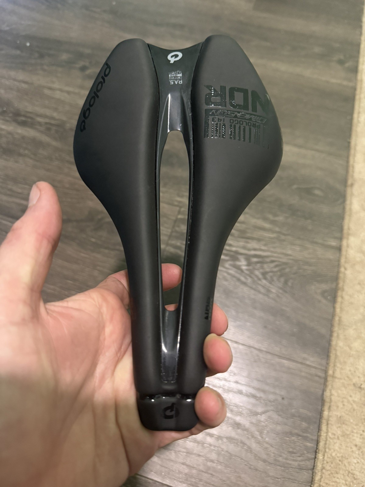 Prologo Dimension / NDR 143mm Pro STN Rail Road MTB Triathlon Saddle Black