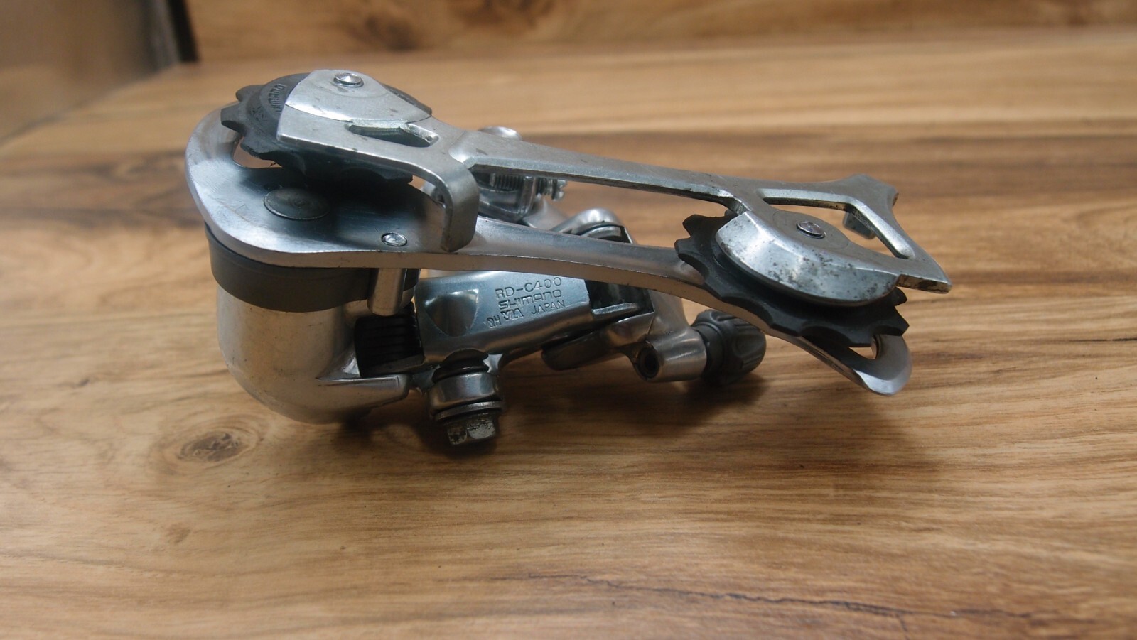 1992 MTB rear derailleur Shimano 400 CX RD-C400 VIA Japan mid cage 7 speed