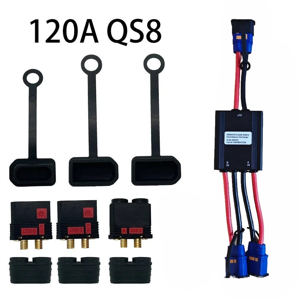 20-84V 40-100V DUAL BATTERY DISCHARGING MODULE ADAPTER 30A40A80A100A120A150A