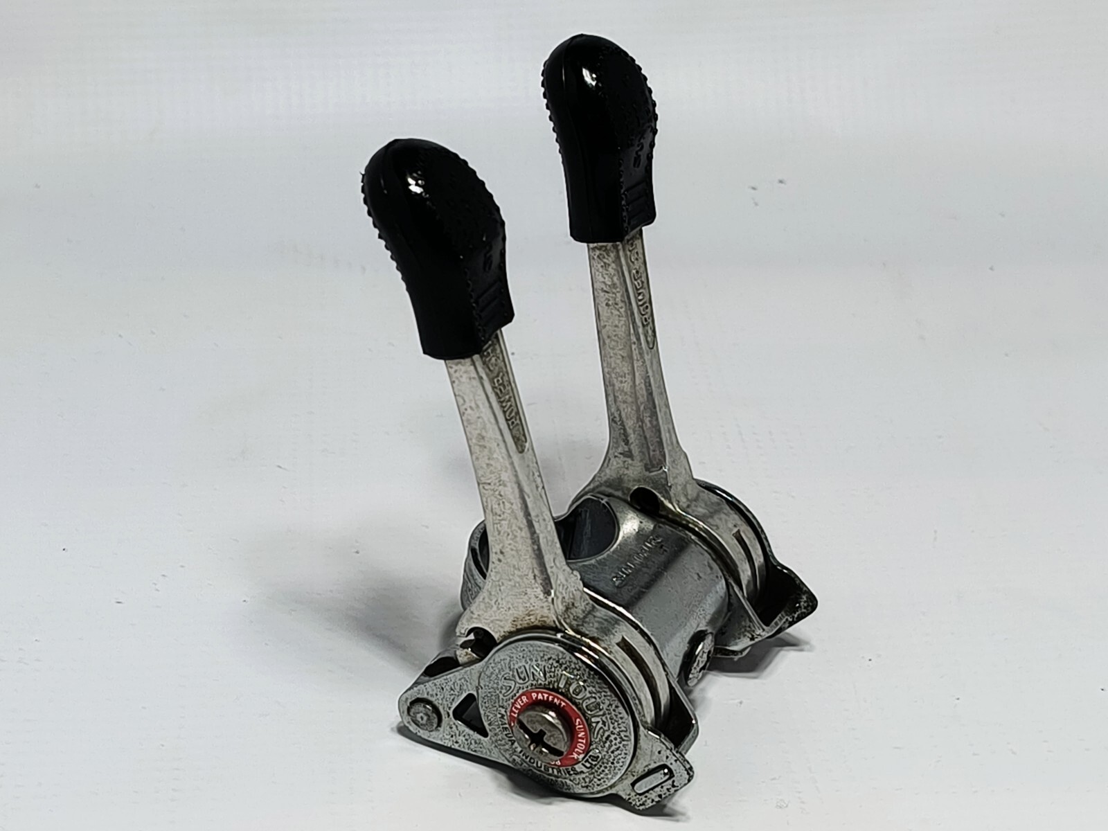 VINTAGE SUNTOUR BICYCLE POWER SHIFT RATCHET LEVERS SET Stem Mount JAPAN