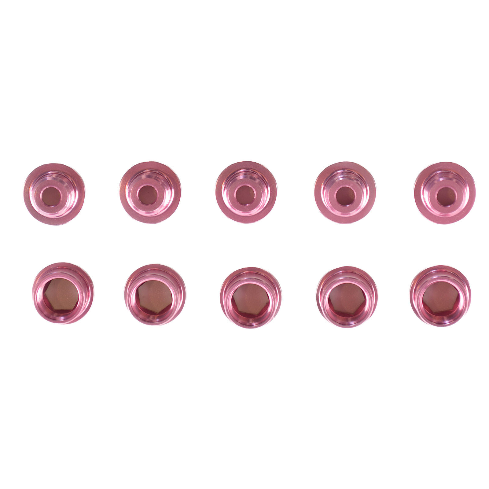 OMNI Racer WORLDS LIGHTEST Ultra-Lite Road Crankset Chainring Bolts: PINK