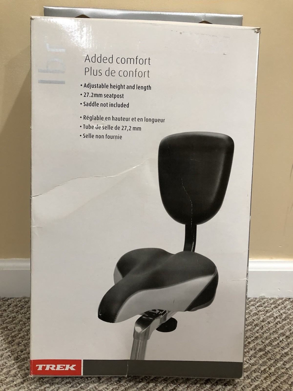 Trek 27.2 Mm Bicycle Seat post only ( Saddle not included)