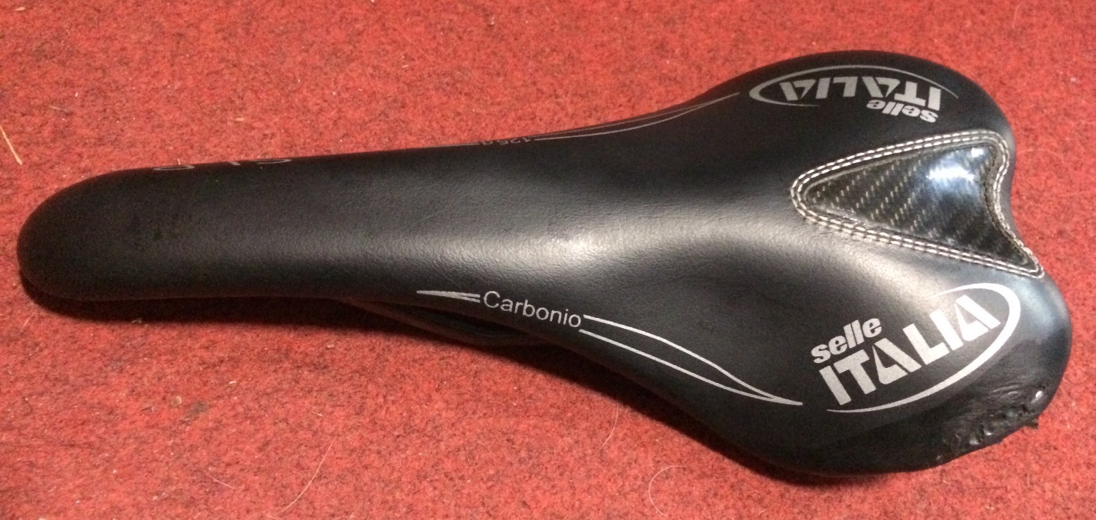 Selle Italia SLR Carbon Bike Leather Saddle Seat 125 G