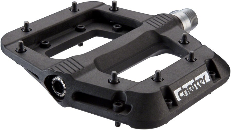 RaceFace Chester Pedals – Platform, Composite, 9/16″, Black