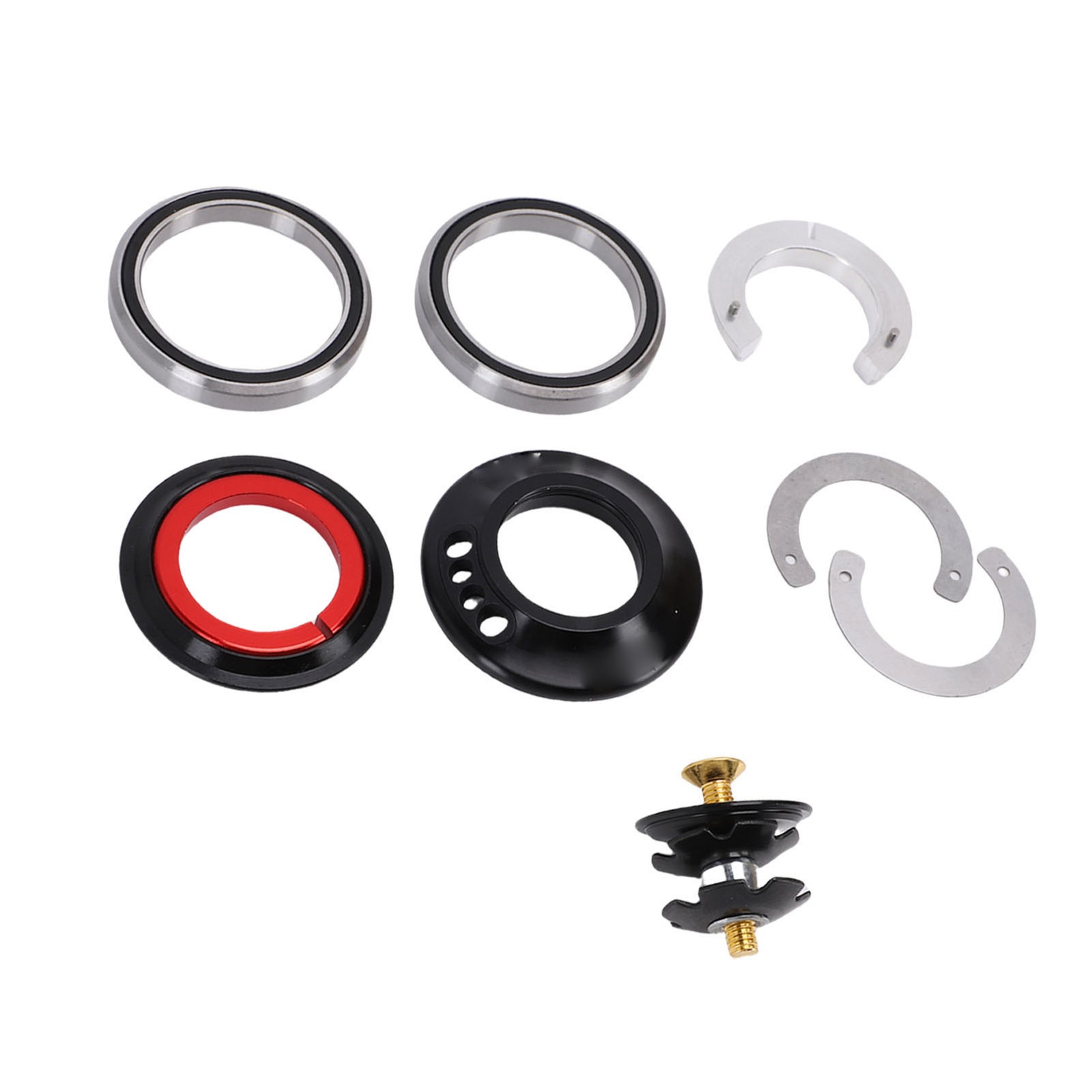 Bike Headset For IS52 Standard Frames Upper 28.6mm Lower 40mm Integrated Hi JGIQ