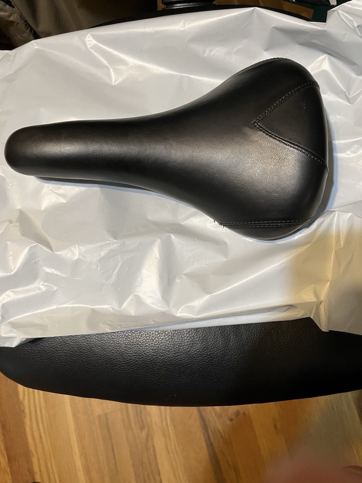 Bicycle Seat Approx.10.75 in.x 6.5 In X 2.75 In. Black BMX or Mountain Bike
