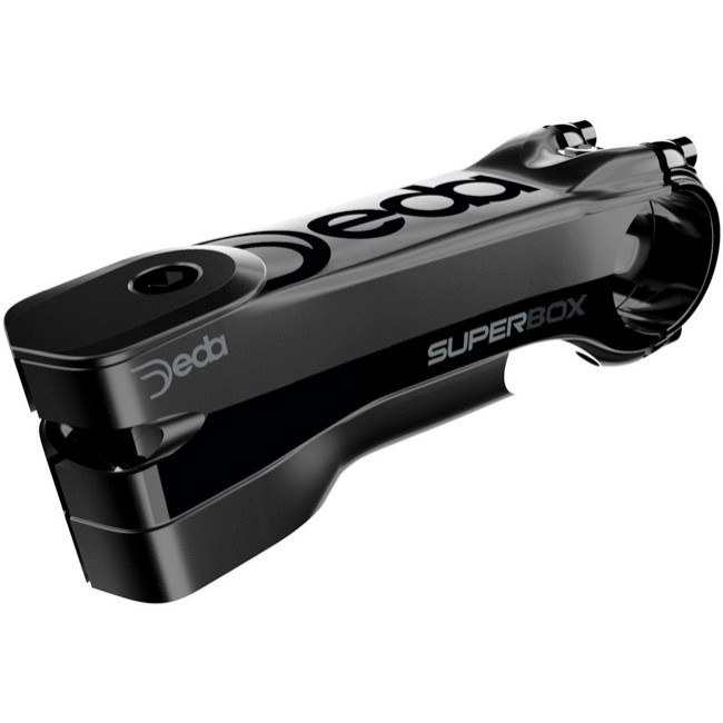Deda Elementi Superbox 31.8mm Carbon Aero Stem | 90mm, Internal Cable Routing,