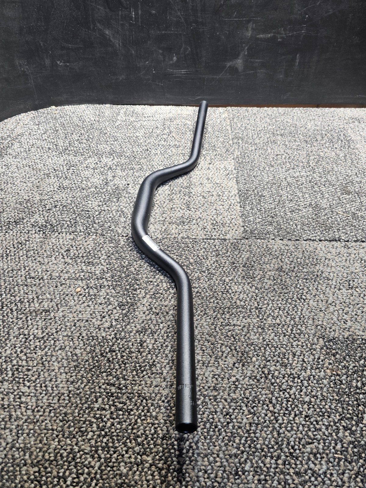 BICYCGEAR 31.8 Bike Handlebars 720mm, 86mm Rise Sand Blasted MTB-AL-332NBTFOV