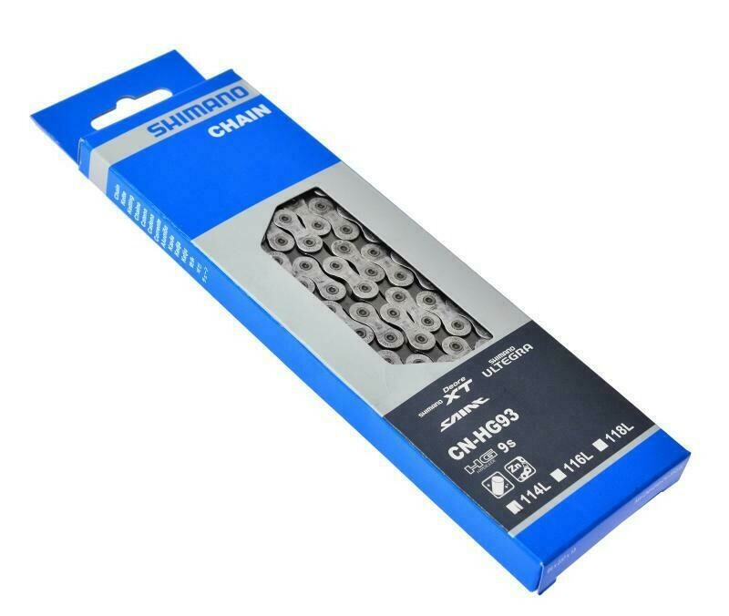 Shimano Chain XT CN-HG93 9-speed 138 Links – Extra Long Version – XTR Saint