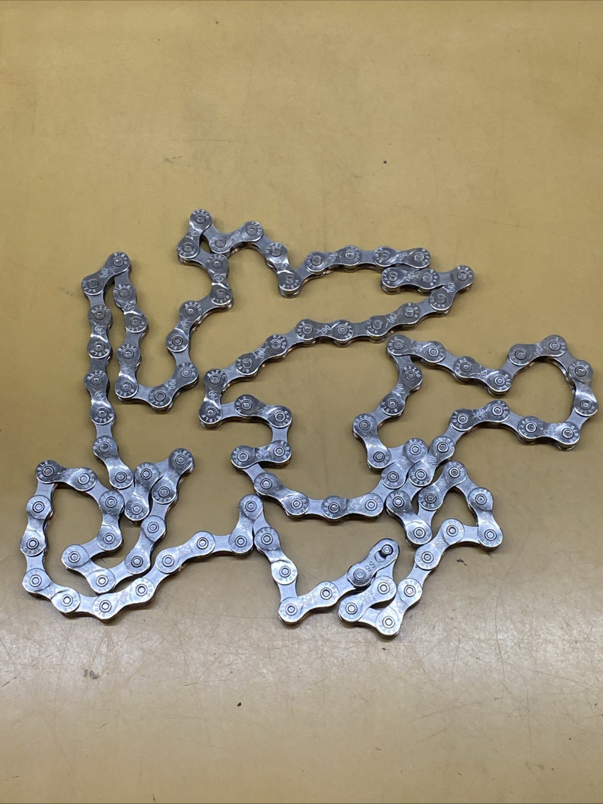 Silver RXZSC 790 1/2″ X 11/128″ 9-Speed Bicycle Chain 112 Links W/ QuickLink