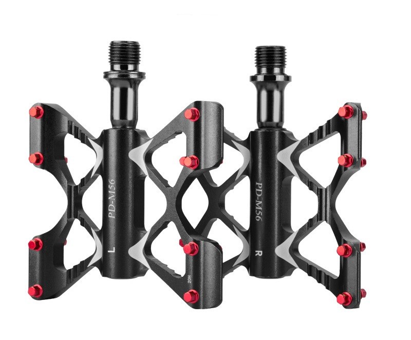 Butterfly Aluminum Road MTB Mountain Bike XC Bicycle Pedal Bearing Flat Pedals