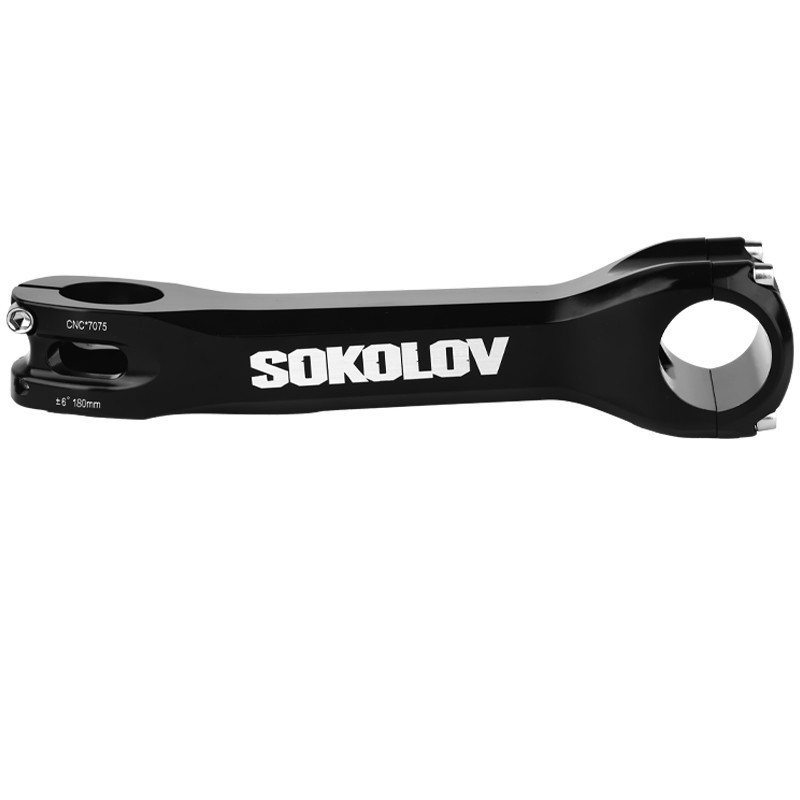 SOKOLOV Long STEMS CNC 160/170/180mm Mtb Bike Table 6 Degree Bicycle Downstem