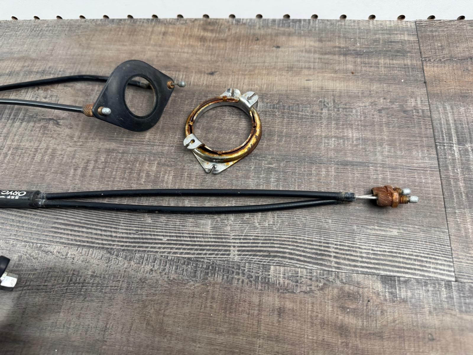 Vintage Rotor System 25.4mm Cables Set BMX Old School w/ Caliper & Lever Brake