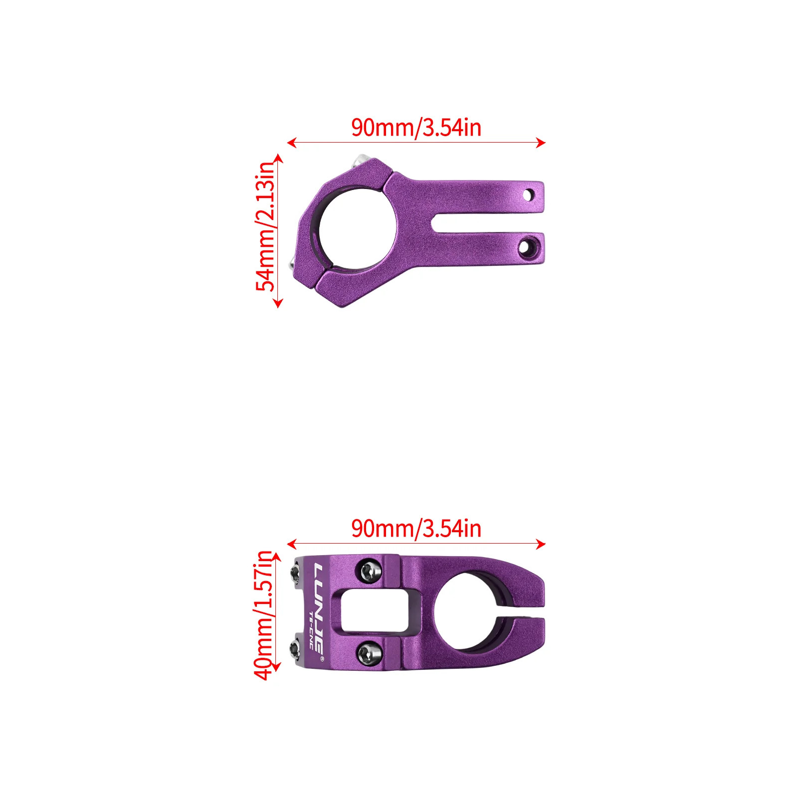 CNC Aluminum Alloy For Sur Ron Light Bee Handlebar Mount Stem 32*45mm Handle Bar