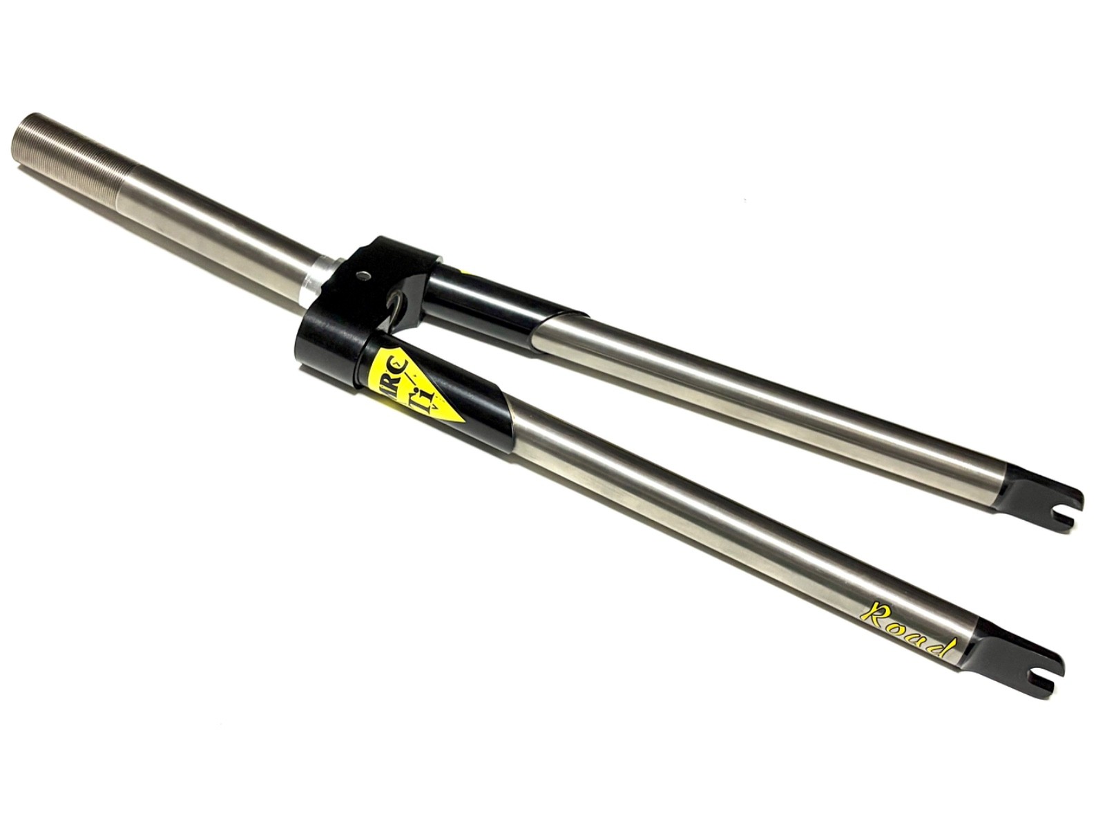 NOS McMahon MRC Titanium Road Fork 1″ Threaded 650c 159mm Vintage Funny Bike TT