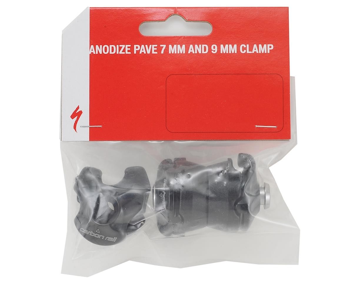 Specialized Anodized Pave Seat Clamp (For Alloy & Oval Carbon Rails) [2812-9050]