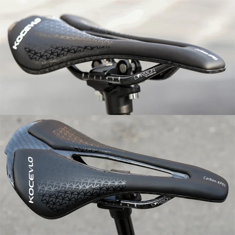 M5 Cycling Bike Saddle Ultralight Full Carbon Racing Seating Saddles 125g M5