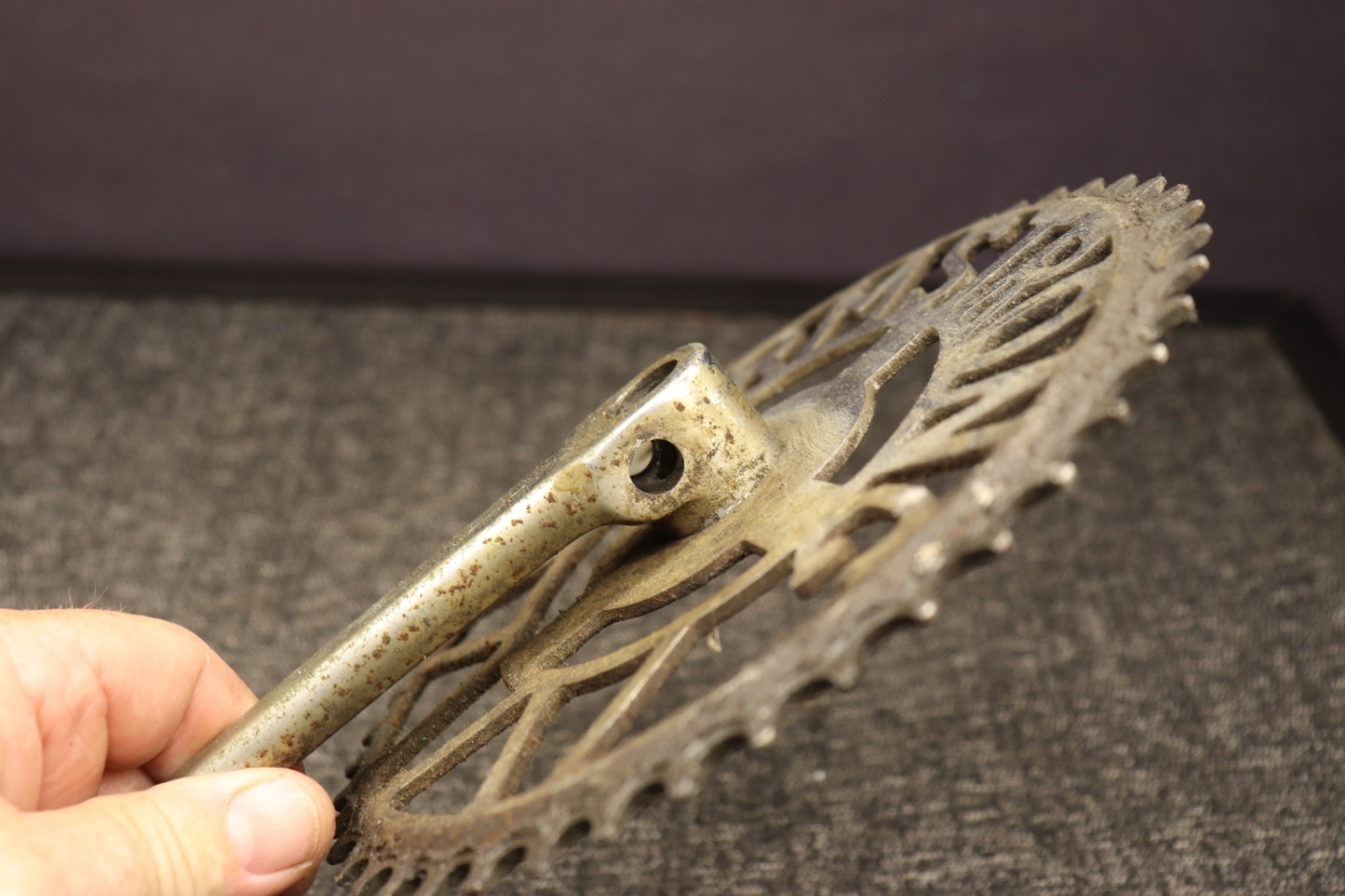 Vintage Armstrong Right & Left Crankset Crank Arm Cottered Pin 9/16″ Pedals