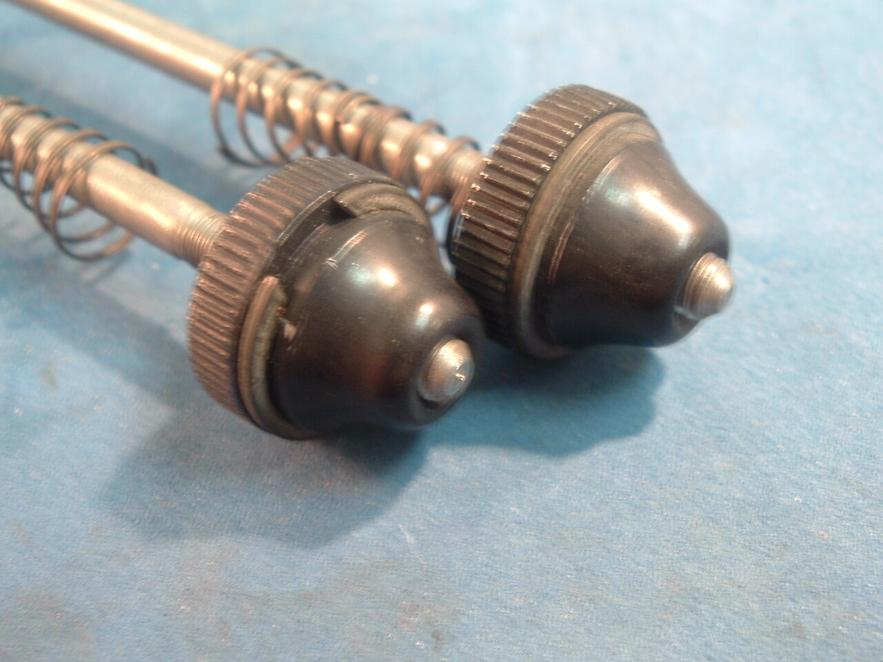 Gipiemme Italy Alloy/Steel Q/R Skewer Set NEW / NOS 5/6/7-Spd + Extra Shaft