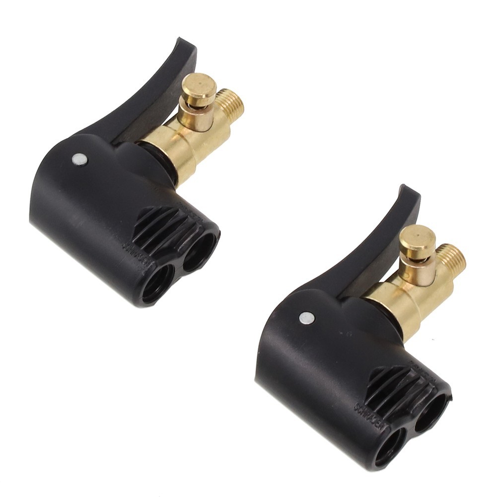 2PCS Bicycle Pump Adapter Valve for Presta Ideal for Tyre Tube Replacement