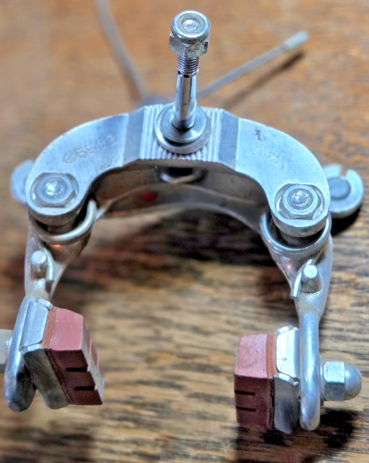 Vintage Dia-Compe Drop Brake Levers & Weinmann Center-Pull Calipers