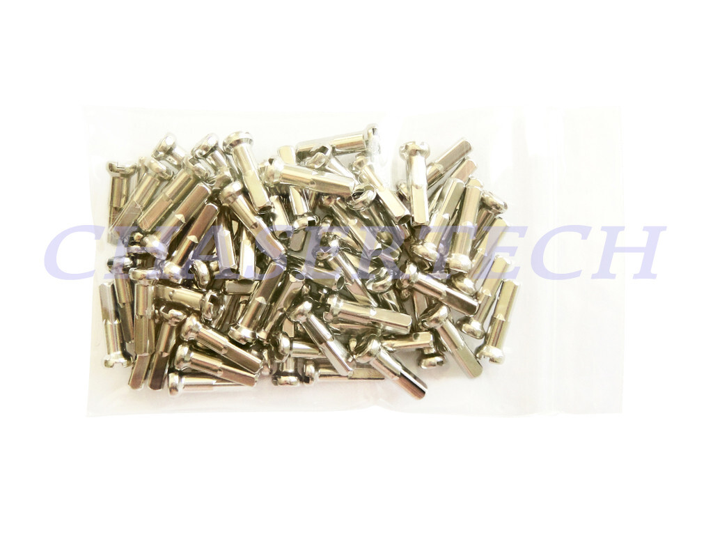 MTB Road BMX Bicycle Bike Brass Spoke Nipples 2.0mm 14G 5/8″ 72 Pcs NP