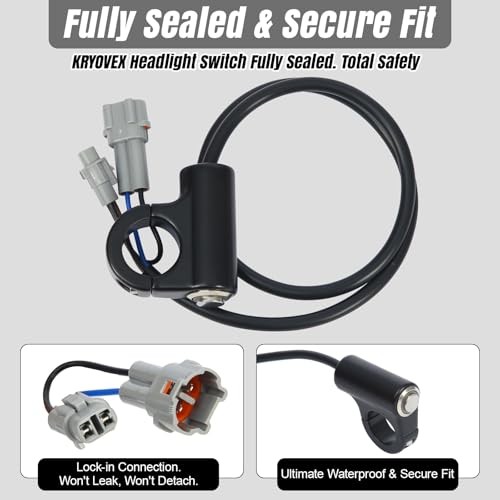 Headlight Control Switch for Surron & Talaria – Waterproof On/Off Button,