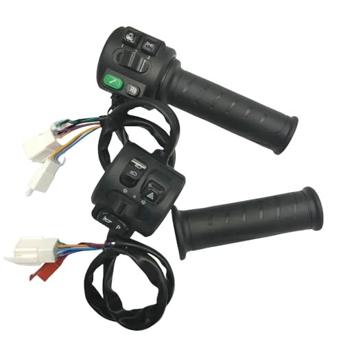 Fardriver Hall Type Twist Throttle Set,Three Speed/Reverse/Parking/Horn/Light