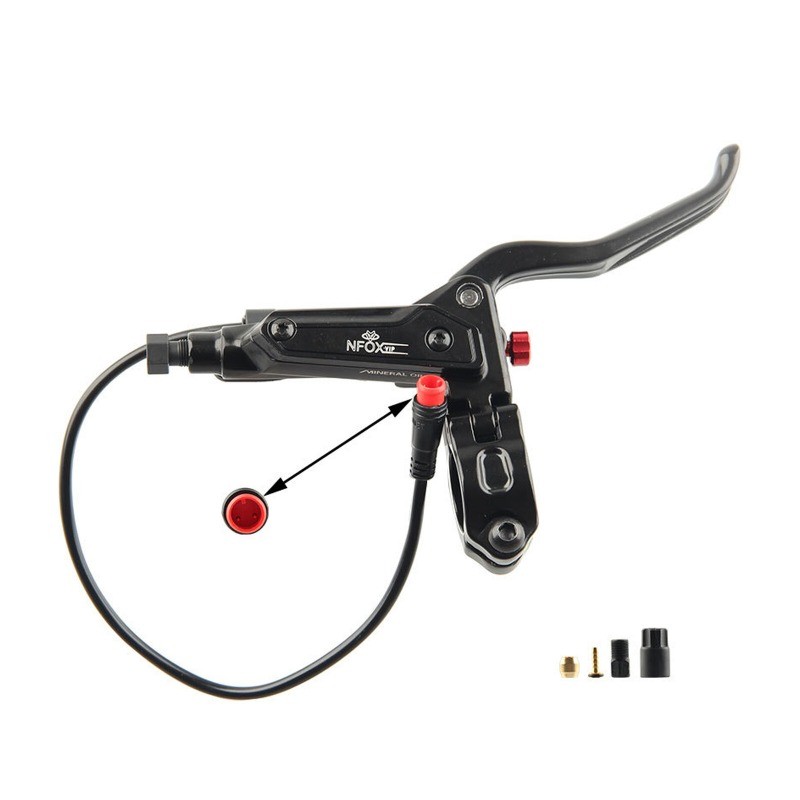 2/3Pin E-bike Oil Brake Lever Hydraulic Brake Left Right Power Off Brake Handle