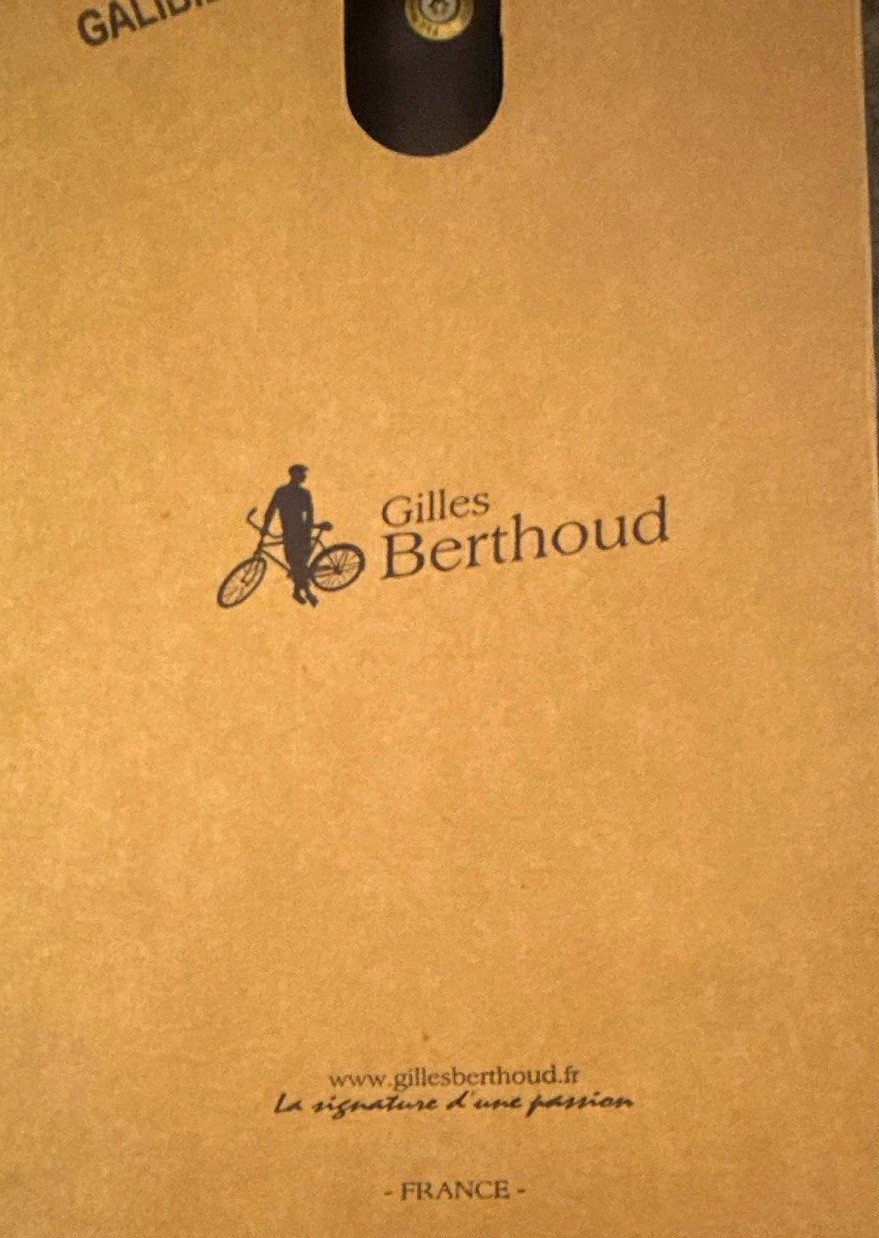 Rare Limited Edition Gilles Berthoud Galibier Brown Leather Saddle Number 14-40