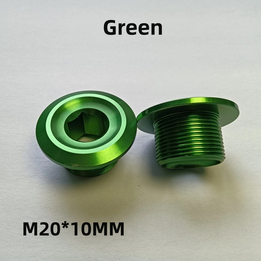 Bike Crank Arm Bolt M18 M19 M20 10mm BB Screw MTB Road Alloy CNC