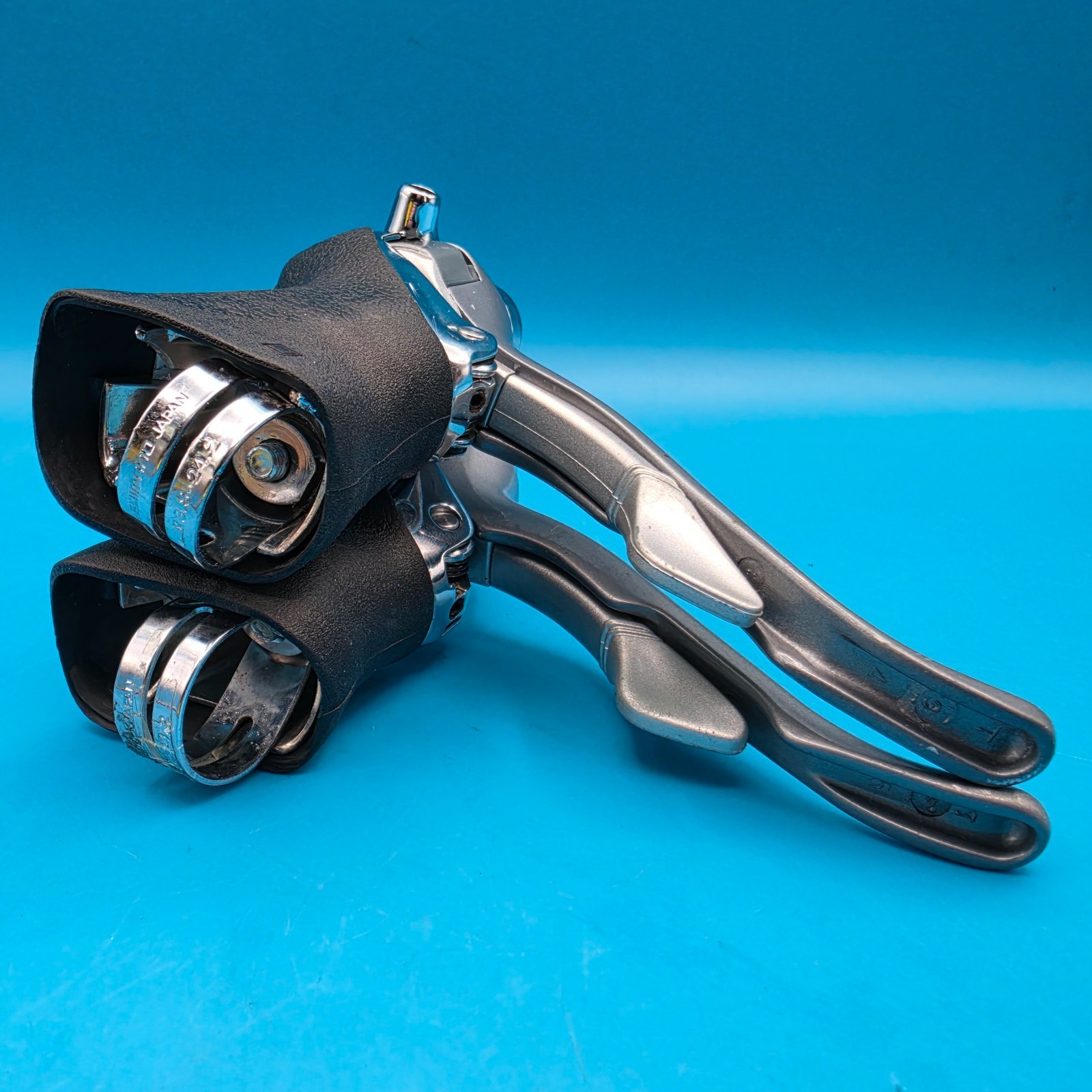 Shimano 600 Tricolor ST-6400 STI Shift/Brake Lever Set Road Bike 8x2sp f1