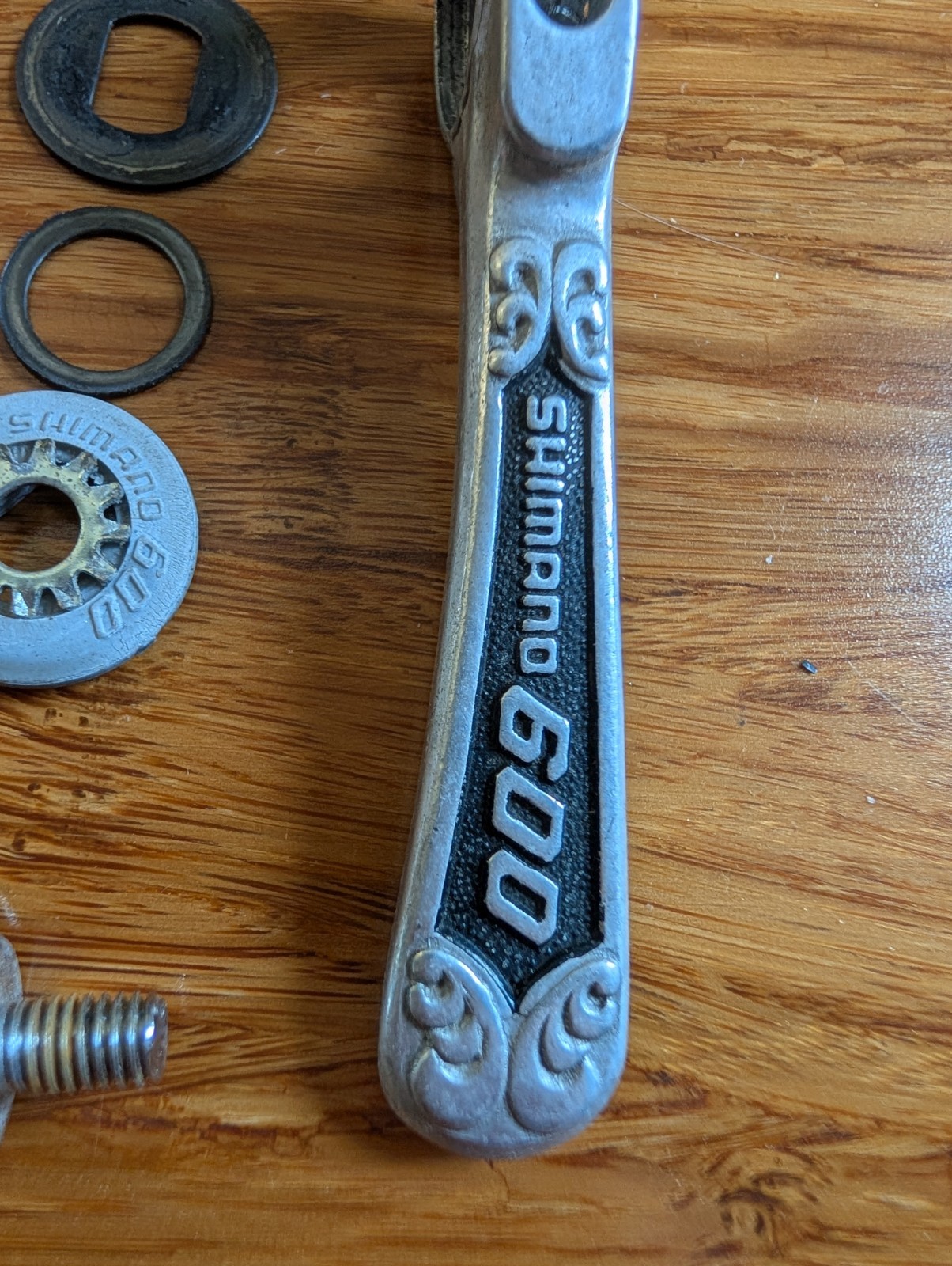 Shimano 600 Arabesque Downtube Braze On Friction Shifters