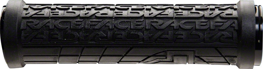 RaceFace Grippler Grips – Black, Lock-On, 33mm