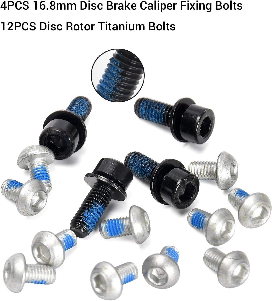 High-Performance 2PCS 160mm MTB Disc Brake & Caliper Set – 6-Bolt Compatibility