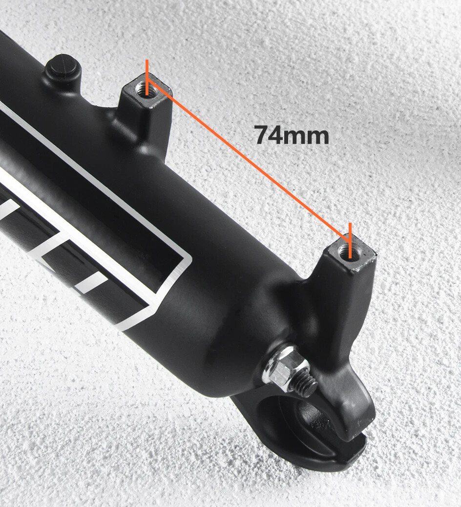 Snow E-bike Supension Air Fork 20/26inch Fat Tire MTB Front Fork 100mm Travel