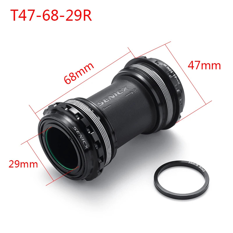 Upgrade Your Ride: SENICX T47 Bottom Bracket for MTB & Road Cranks