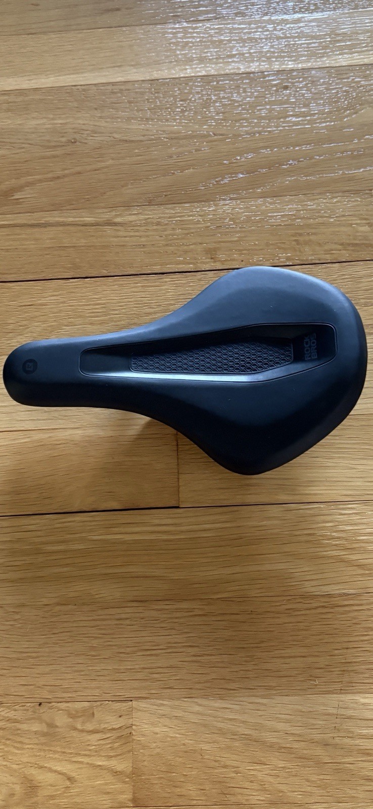 ROCKBROS Universal Comfort Youth Synthetic Steel Black Bicycle Saddle w Rails