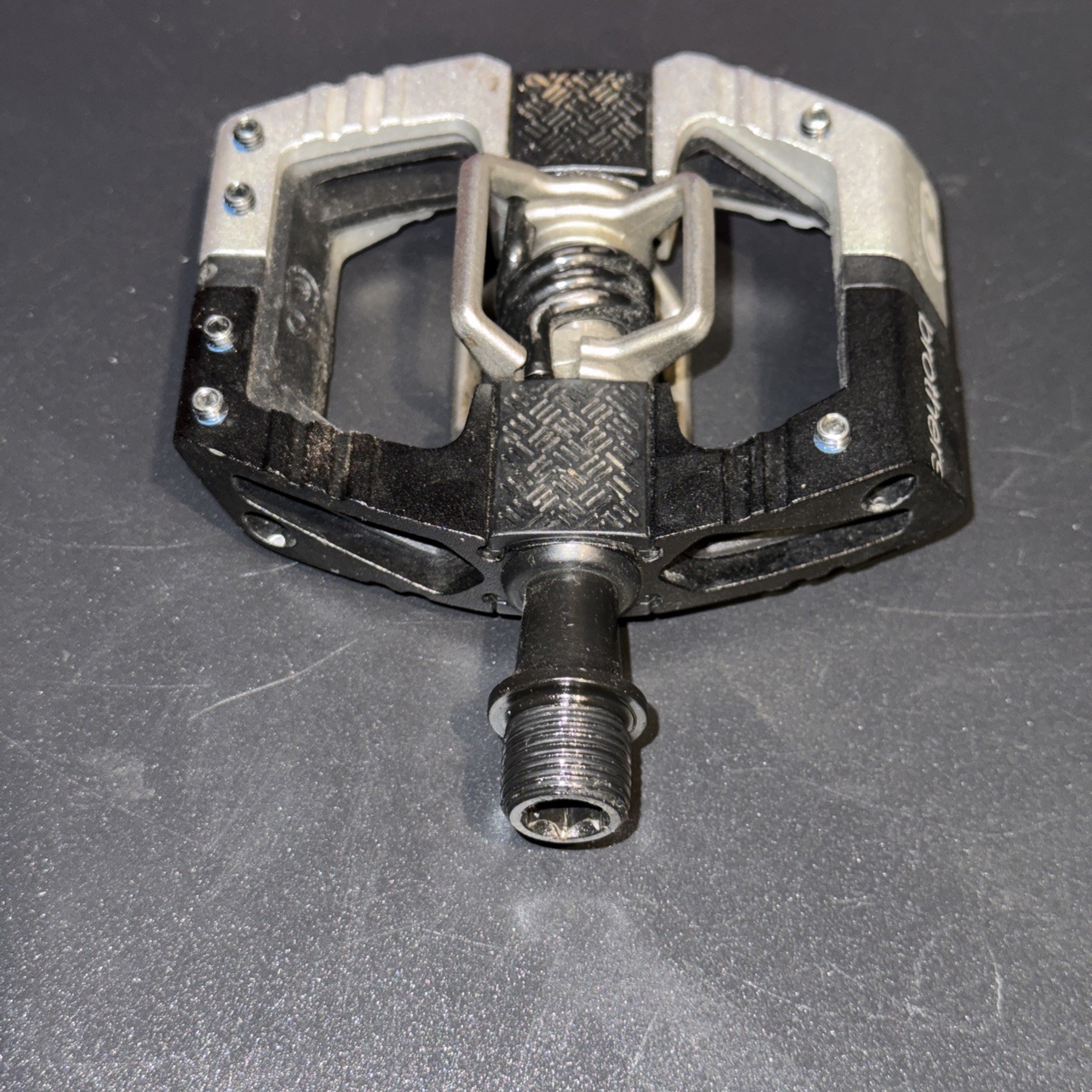 crankbrothers Mallet E LS 9/16 in Clipless Pedal – Black/Silver